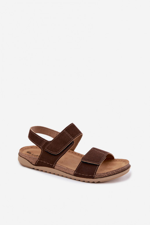 Dames sandalen Inblu AA000070 bruine kleur