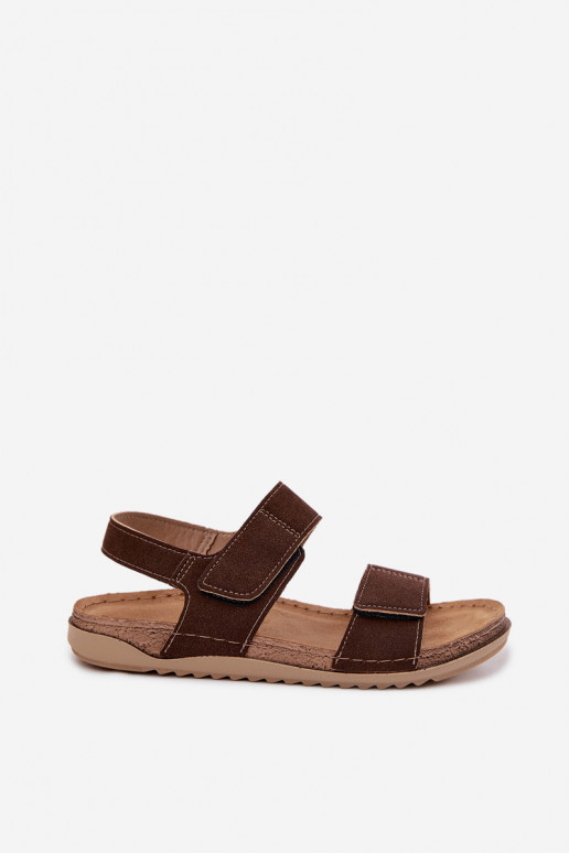 Dames sandalen Inblu AA000070 bruine kleur