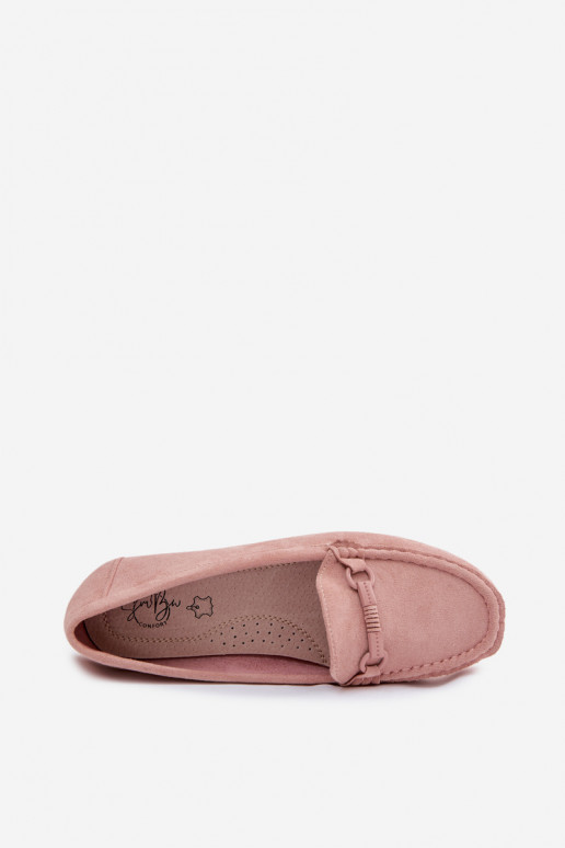 Mocassins Dames plat roze Olisa