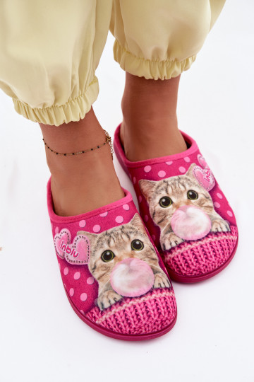 Slippers Dames KatjeGumą BalonoIną Inblu EC000093 roze 2