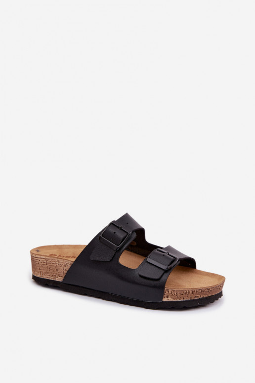 Damespantoffels met gespen Inblu NM000039 zInart