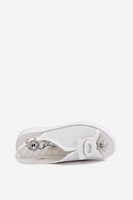 Dames sandalen Dames Met sierlijk Detalem Initte kleur Deliva