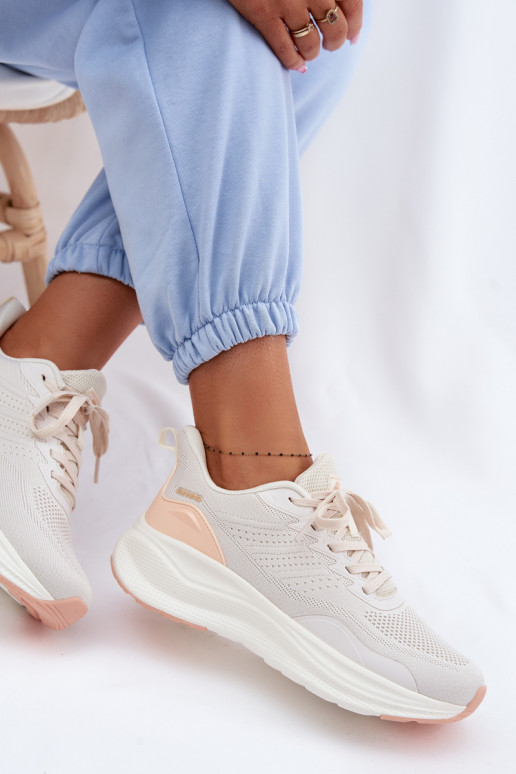 sportschoenen Dames met platform beige Gelirae