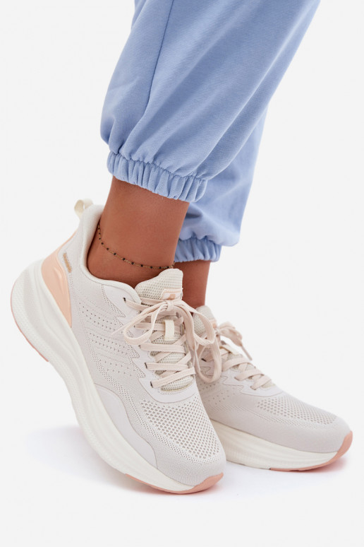 sportschoenen Dames met platform beige Gelirae