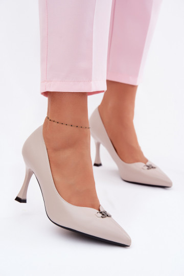 Hakken Met sierlijk Detalem Vinceza 62291 grijs 2