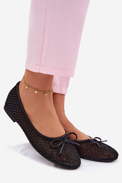 Gaas Ballerinas Met Decoratie Vinceza 62270 zInart