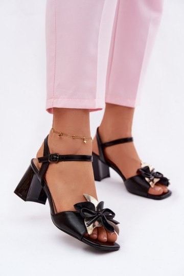 Damessandalen met hoge hakken Met sierlijk Een bloem Vinceza 20283 zInart 2