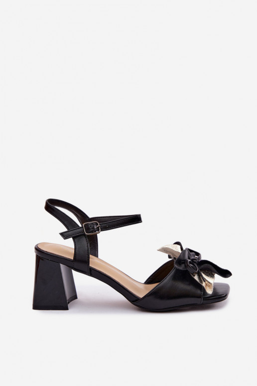 Damessandalen met hoge hakken Met sierlijk Een bloem Vinceza 20283 zInart