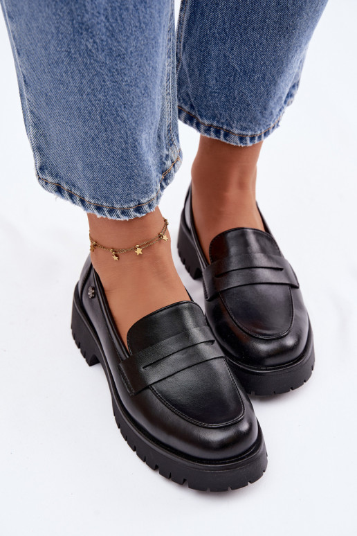 Leer dames mocassins Vinceza 18125 zInart