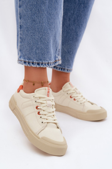 Vrijetijdsschoenen Big Star NN274445 Memory Foam System beige 2