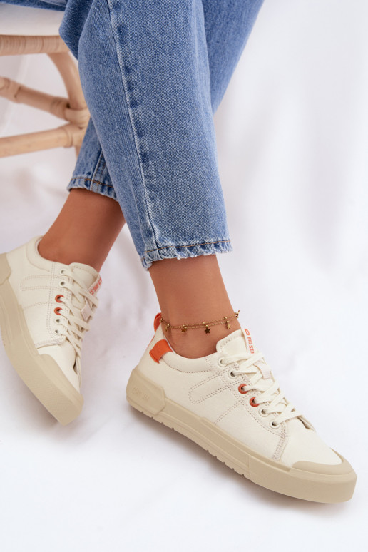 Vrijetijdsschoenen Big Star NN274445 Memory Foam System beige