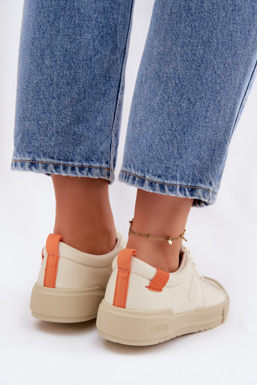 Vrijetijdsschoenen Big Star NN274445 Memory Foam System beige