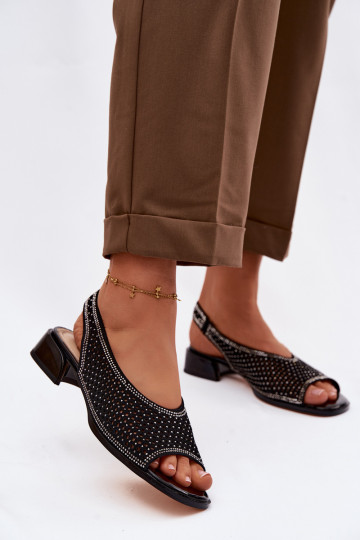 Versierd OpengeInerkte sandalen Dames van suède Op Klok D&A CR61-3131 zInart 2