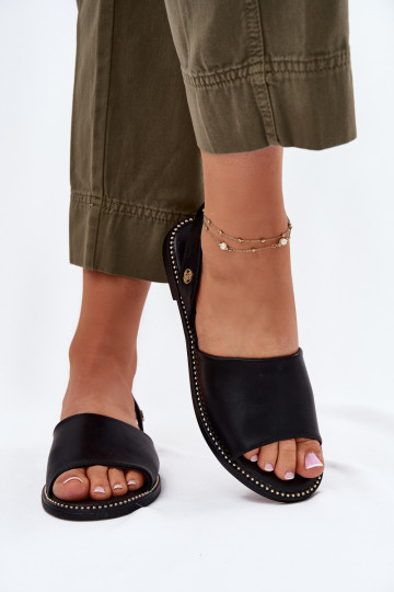 Dames sandalen met brede hakken Eko Leer zInart Dereka 2