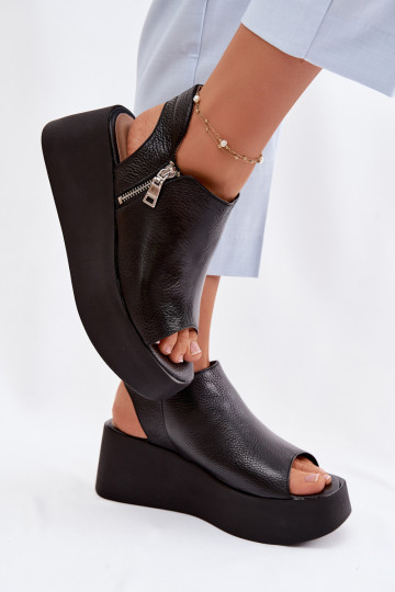 Leer Platform sandalen Zazoo 1792 zInart