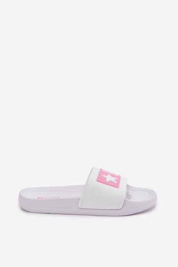 Kinderslippers Big Star TT374A002 wit-roze 2