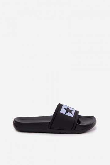 Kinderslippers Big Star TT374A003 zwart-blauw 2