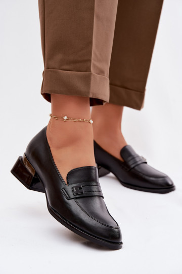 Dames klomp schoenen Vinceza 58625 zwart 2