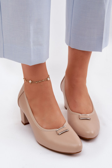 Schoenen met hakken Vinceza 58622 zandkleurig