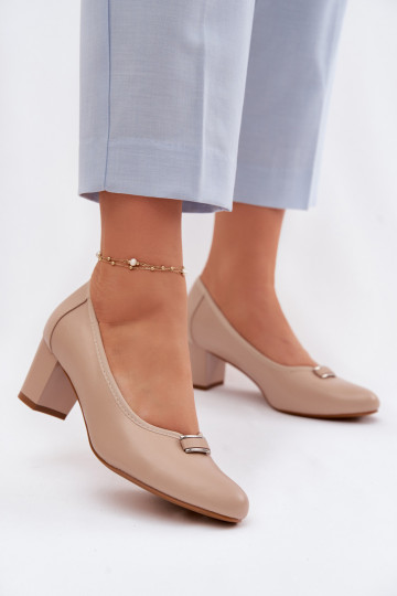 Schoenen met hakken Vinceza 58622 zandkleurig 2
