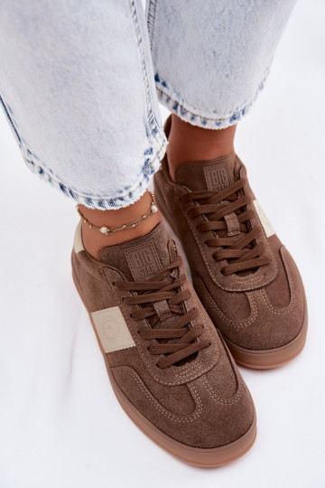 Sneakers model schoenen Dames Big Star TT274116 bruine kleur