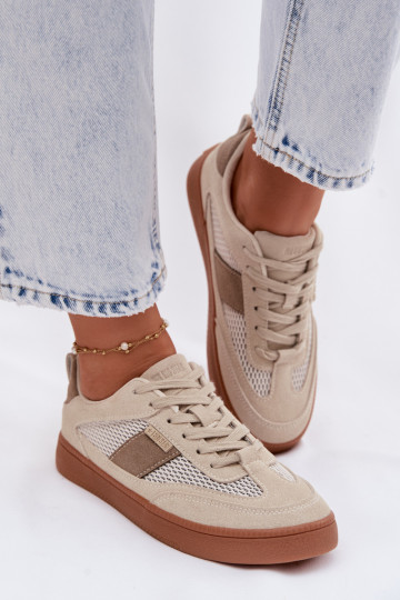 Sneakers model schoenen Dames Big Star TT274759 beige