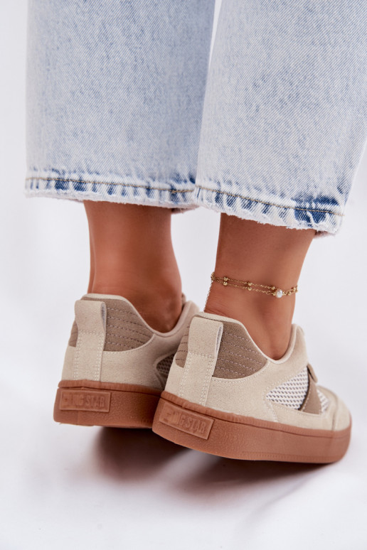 Sneakers model schoenen Dames Big Star TT274759 beige