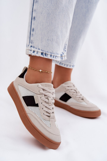 Big Star TT274758 dames sneakers grijs 2
