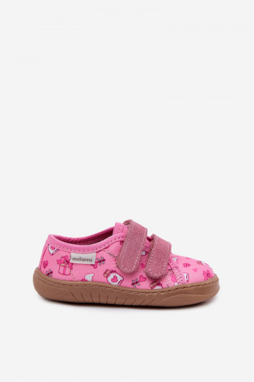 Milami roze meisjes slippers Saphira 2