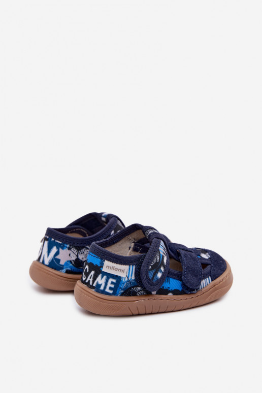 Slippers Barefoot Kinderen Milami Ballen donkerblauIn Lumi