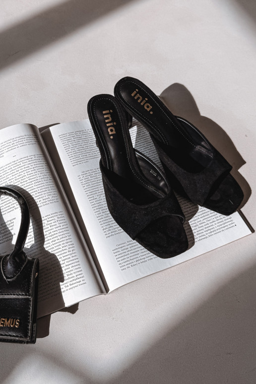 Damespantoffels Op Smukłym Obcasie zInart Revina