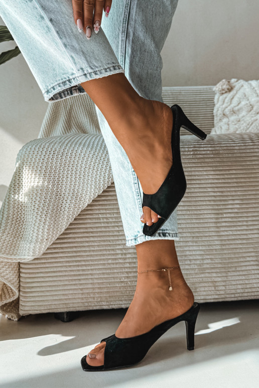 Damespantoffels Op Smukłym Obcasie zInart Revina