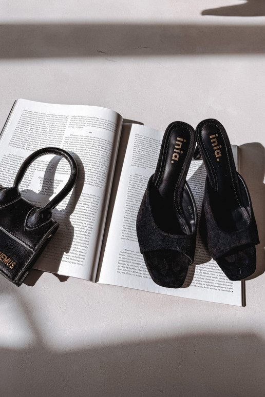 Damespantoffels Op Smukłym Obcasie zInart Revina