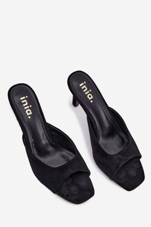 Damespantoffels Op Smukłym Obcasie zInart Revina