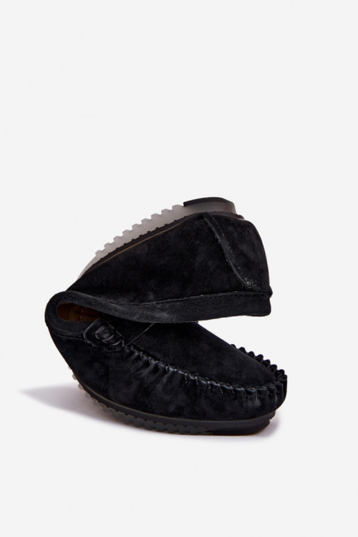 gelijk aan dames mocassinsOpturalnego van suèdeu S.Barski LR61-7029 zInart