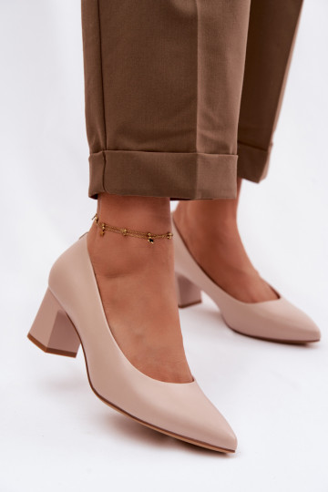 Schoenen met hakken Sergio Leone PB413 KremoIny roze 2