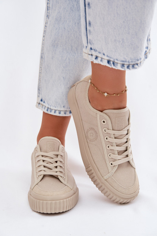 Laag Vrijetijdsschoenen Big Star TT274106 beige