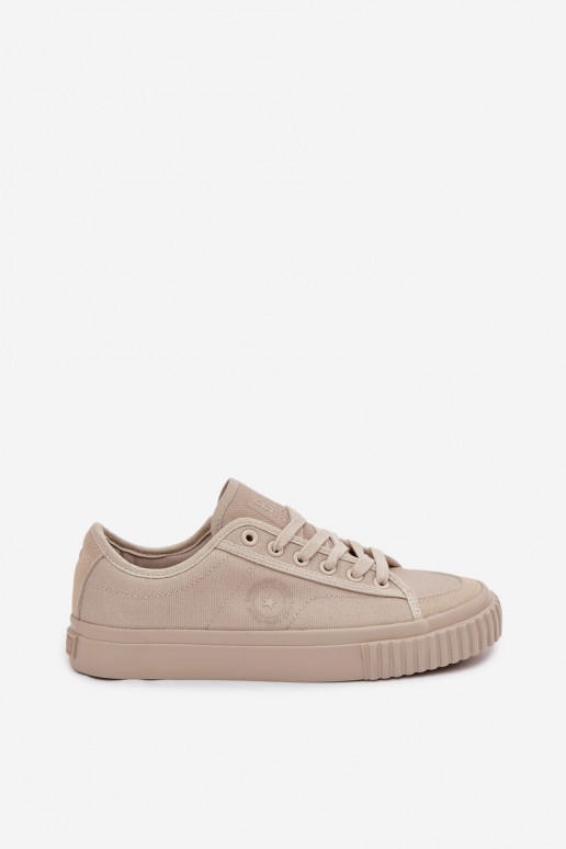 Laag Vrijetijdsschoenen Big Star TT274106 beige