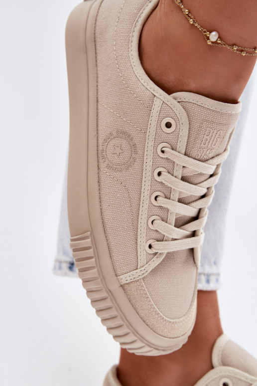 Laag Vrijetijdsschoenen Big Star TT274106 beige