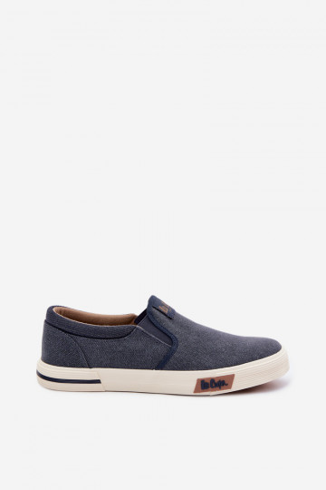 Heren vrijetijdssportschoenen Lee Cooper LCIN-26-02-4088 Slip On donkerblauwe kleur