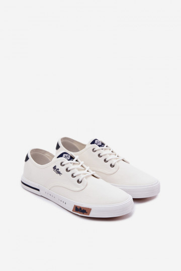 Heren vrijetijdsschoenen Lee Cooper LCIN-26-02-4086 witte kleur