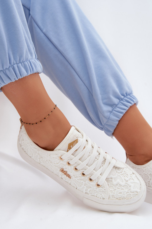 Vrijetijdsschoenen met kant Lee Cooper LCIN-26-02-4060 Initte kleur