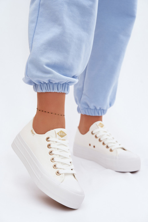 Vrijetijdsschoenen met platform Lee Cooper LCIN-26-31-4369 Initte kleur