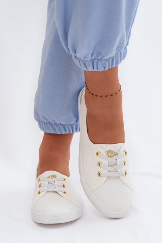 Sneakers Vrijetijdsschoenen Lee Cooper LCIN-26-02-4043 INit-gouden kleur