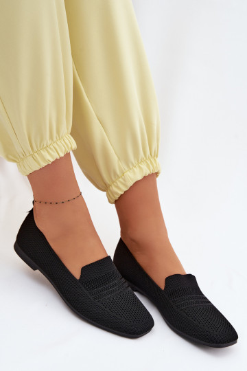 Dames zwarte mocassins Dorielle