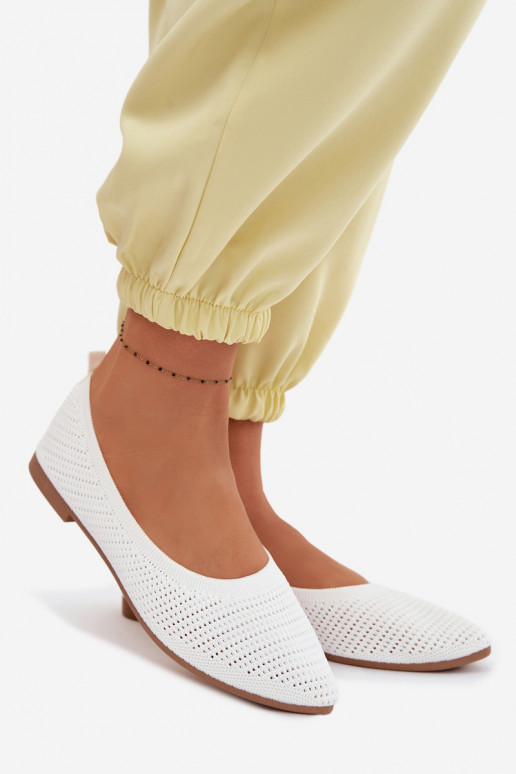 Gaas Ballerinas van stof Dames Initte kleur Sarina