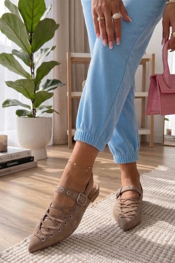 Karamelkleurige ballerina's... 2