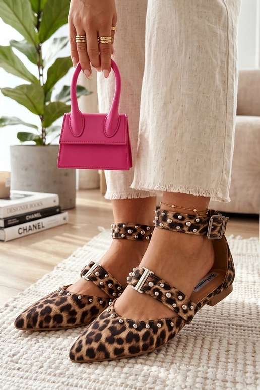 Panterprint ballerina's met...