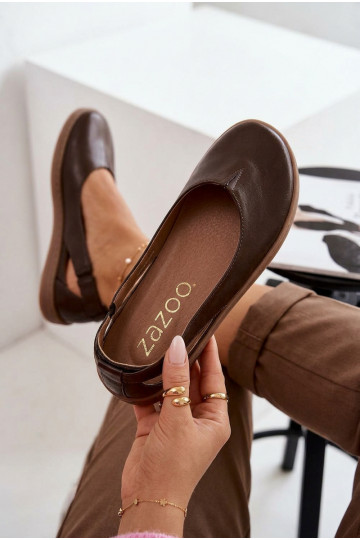 Ballerina's Barefoot Zazoo 10217 chocolade kleur 2