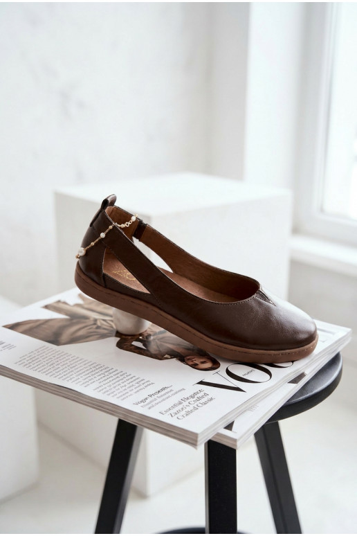 Ballerina's Barefoot Zazoo 10217 chocolade kleur